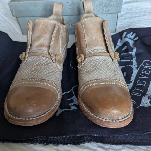 Freebird Mabel oxford, taupe multi - size 8M - Picture 6 of 11